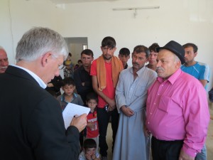 Dr. John Eibner interviews Shi'a Turkoman families who fled ISIS' assault in June 2014.