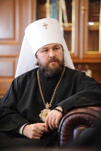 Metropolian Hilarion of Volokolamsk, Chairman of the Patriarchate’s Department for External Church Relations, directs the church’s activity to combat Christophobia in the Middle East.